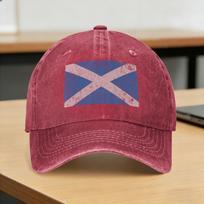 Scotland Flag Casual Baseball Cap Spring  Trucker Hat SunProof Hiking Fishing Snapback Cap Women Unisex Fitted Retro Baseball Caps One Size