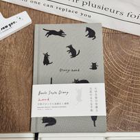 1Pcs Daily Weekly Plan Journal Cat A6 2026 Week Planner Notebook Personal Diary Calendar Time Management Goals Setting Schedule gray
