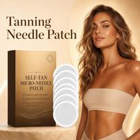 Self Tan Micro Needle Patch Streak Free Uniform Bronze Glow Hyaluronic Acid Deep Hydration Micro Needle Technology 7 Pieces One Size ruda