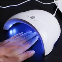 18W UV LED lempa Nagų lempų džiovintuvas 30/60/90s Nagų lako gelinio lako lempos balta