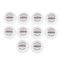 10 vnt stalo teniso kamuoliukas, profesionalus 40 mm didelio elastingumo stalo teniso kamuolys balta