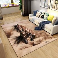 3D lengvas prabangus modernus kilimėlis arkliams, didelis, kilimas svetainės miegamojo sofai, virtuvės vonios kilimėlis, neslystantis grindų kilimėlis 40x60cm