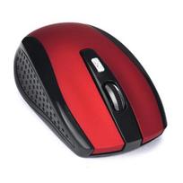 2,4 GHz belaidė žaidimų pelė 1200 DPI ergonomiška USB imtuvo pelė, skirta nešiojamam kompiuteriui