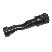 Customizable Fly Fishing Rod Handle Kit for DIY Enthusiasts 9.6cm 14mm black