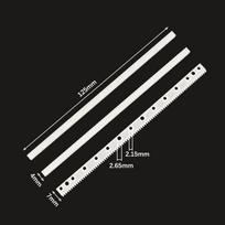 10 vnt. 125 Mm plastikinė pavarų dėžės pavaros žvaigždutė sinchroninio rato žaislų priedai 83 dantų pavaros juosta