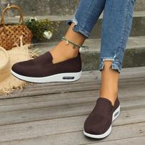 Moterų loaferiai Teniso moteriški ortopediniai sportbačiai Vulkanizuoti batai moterims Kvėpuojantis tinklelis Platforma Įslystami Zapatillas De Mujer 36 ruda