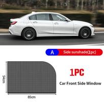 4 dalių automobilio šoninio lango užuolaidėlė, atspari UV spinduliams ir vabzdžiams, universali tinklelis nuo uodų, kvėpuojantis tinklelis privatumui, uždanga, ekranas, skydelis