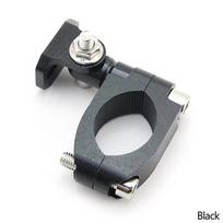 Motociklo priekinio žibinto prožektoriaus tvirtinimo laikiklis Motociklo priekinio žibinto lempos laikiklis atrama Reguliuojamas 19mm-26mm Bamperio tvirtinimo spaustukas juoda