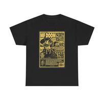 MF Doom Graphic T Shirt Vintage Comic Rapper Unisex Heavy Cotton Tee 3XL