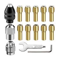 Brass Collet Chucks forDremel Rotary Tool Machine Polishing Engraver Electrics 1