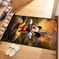 1pc Mickey Mouse Carpet Area Rug, Bedroom, and Playroom Durable, Stain-Resistant, and Easy To Clean, Living Room 60cm by 90cm