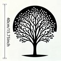 Tree of Life Iron Wall Art Garden Sculpture Weather Resistant Gift įvairiaspalvis
