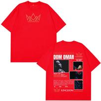 Rapper Don Omar Album Print Tshirts Men Women Fashion Tshirts Shortsleeved Loose Casual Cotton Hiphop Tshirts Fan Gifts Top S