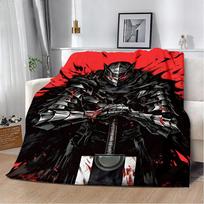Karštas Anime Komiksai Berserk Spausduotas pledas Iškylai Šiltas Minkštas Patogus Namams Kelionei Gimtadienio Dovana 75x90cm gray