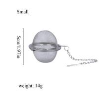 Food-grade Stainless Steel With Hook up Infuser Ball Tea Strainer Spice Filter Seasoning Colanders Small