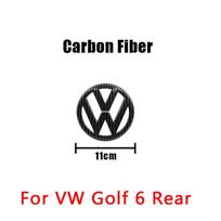 ABS Automobilio stiliaus emblema Volkswagen VW GOLF 6 MK6 2010 2011 2012 2013 Ženklelis Variklio dangtis Priekinės grotelės Galinės bagažinės dangčio logotipas Priedai For VW Golf 6