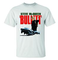 BULLITT T-T-shirt STEVE MCQUEEN CLASSIC MOVIE MUST SEE! S