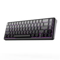EPOMAKER x AULA F65 Belaidė Mechaninė Gasket Custom Žaidimų RGB Tepama Linijinė Atitinka Techninius Standartus Sertifikuotas Reaper 65% Klaviatūra, juoda