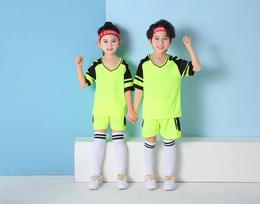 Adult Football Jersey Set Children'S Football Training Jersey Light Board Jersey Game Jersey Team Jersey Printing 16 yards fluorescencinė žalia spalva