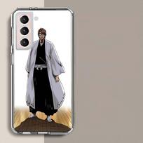 Bleach Aizen Sousuke Telefono dėklas Samsung Galaxy S25 Edge S24 S23 FE S21 S20 S10 Plus S22 S26 Ultra Dangtelis Skaidrūs dėklai TPU Capa Samsung S23 Ultra