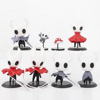8pcs/set Hollow Knight Hornet Anime Action Figure Toys 4-11cm no box