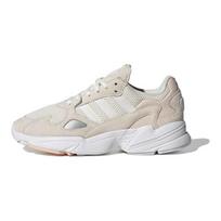 adidas Originals Falcon Versatile Comfort Slip-Resistant Durable Low-Top Dad Shoes For Women Beige IH5228 EU 36.5