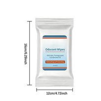 Flushable Wet Wipes Travel Size Pack Deodorizing Portable Clean Wipes Athletic Care Tissue for Men Women Daily & Travel
