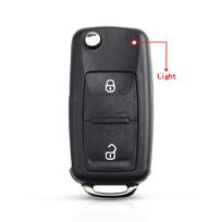 S Flip Car Remote Key Shell For Volkswagen Vw Tiguan Golf Jetta Beetle Polo Mk6 Touareg 2/3 Buttons Fob Blank Key Case 2 Buttons