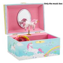 Unicorn Children's Music Box Jewelry Organizer New Year Birthday Gift Multifunctional Ce Certified rožinė