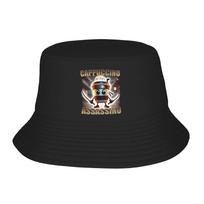 Street Ballerina Cappuccina Italian Brainrot Meme Bucket Hat Unisex Foldable Outdoor  Fisherman Caps Bob One Size