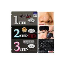 Holika Holika Pig Clear Blackhead 3 step Kit EACH-Pig Clear (black) 1ea 3pcs