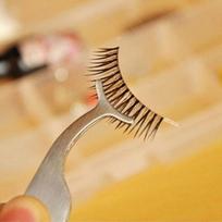 1vnt Modern Beauty Tool dirbtinių blakstienų priauginimo spaustukas, pagalbinis pinceto spaustukas