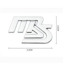 MS/MSspeed Automobilio Metalinis Galinis Logotipas Automobilio Dekoracija Tinka Ma zda 6 Atez 3 Ankersela CX-5CX-4 Modifikacijai