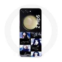 Dėklas Samsung Galaxy Z Flip5 blackpink parašo nuotrauka