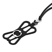 Phone Lanyard Flexible Resistant Wear Universal Quick-Release Simple Installation Phone Fit Cell Rope Lanyard black
