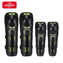 BSDDP Motorcycle Knee Pads 4 Piece Set Elbow Knee Protection Reflective Comfortable Breathable juoda