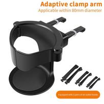 Automobilio oro išleidimo angos gėrimų puodelio laikiklis, skirtas Opel Astra J Peugeot 307 Bmw E46 Kia Cerato Nissan Teana Seat Ibiza juoda