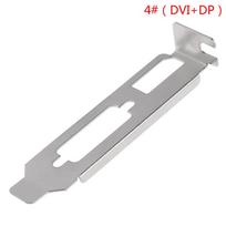 Žemo profilio laikiklio adapteris Dvi HDMI VGA jungtis pusės aukščio grafinei vaizdo plokštei 4#（DVI+DP）