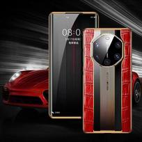 It Can Instantly Transform Huawei Mate50pro Into A Porsche Design Phone Case P60/mate40RS Business Protective Case HUAWEI Mate50 raudona