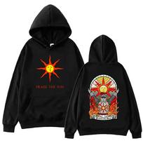 „Dark Souls“ giriasi „The Sun“ gobtuvu Harajuku hiphopo megztinių viršūnių megztinių gerbėjų dovana S