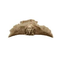3D spausdinta akvariumo urvo tunelio slėptuvė Natūralus žuvų ir krevečių akvariumo ornamentas su daugiakampėmis žiūrėjimo angomis Gyvų augalų akvariumo priedas M žemės geltona spalva