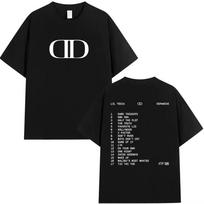 2025 Summe Lil Tecca DOPAMINE Tour Album 2025 Logo Print Men Women Fashion Vintage Oversized 100% Pure Cotton Printed T-shirt S