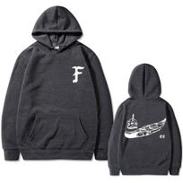 Forward Observations Group Kanojų Klubas Individualaus Spaudinio Gobtuvėlis Skeletas Vintažiniai Gobtuvėliai Streetwear Vyriškas Laisvalaikio Per dydį Megztinis su Gobtuvu S