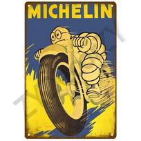 Padangos Metalo ženklas Namo lentelė Metalo plakatas Skardos ženklas Vieta Sieninis plakatas Retro estetika Kambario dekoracija Sienos meno dekoracija 20x30cm blue