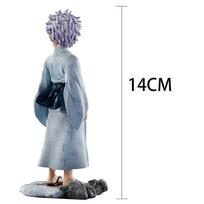 Anime JJK figūrėlė Gojo Satoru Veiksmo figūrėlė Gojo vaikystės PVC modeliai Gojo Satoru figūrėlė Statulėlė Darbalaukio ornamentas Žaislai Dovana 14CM 14cm