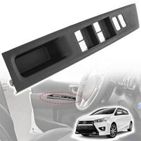 For Toyota Yaris 12-14 Door Window Switch Bezel Trim Panel Cover Replacement -Us