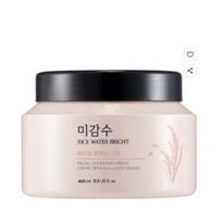 The Face Shop Rice Water Bright Cleansing Cream Large Size Makeup Remover 400ml
