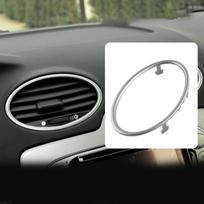 Ford Focus 2 MK2 oro kondicionieriaus apdailos angos dekoratyvinės lipdukų rinkinys (keturių vienetų) sidabras
