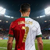 Futbolo Džersio Marškinėliai Vyrams Vaikams Vyriškas Viršus Kvėpuojantis Gatvės Berniukui Sporto Dovana Viršus Futbolo Laisvalaikio Kvėpuojantis Marškinėlis Cristiano Ronaldo 7 S