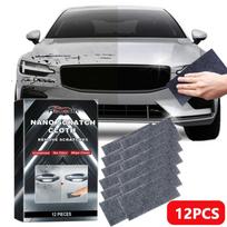 12 Pcs Nano Magic Scratch Remover Cloth Car Paint Scratch Removal Pad Effortless Polishing & Cleaning for Scratches Auto Tool